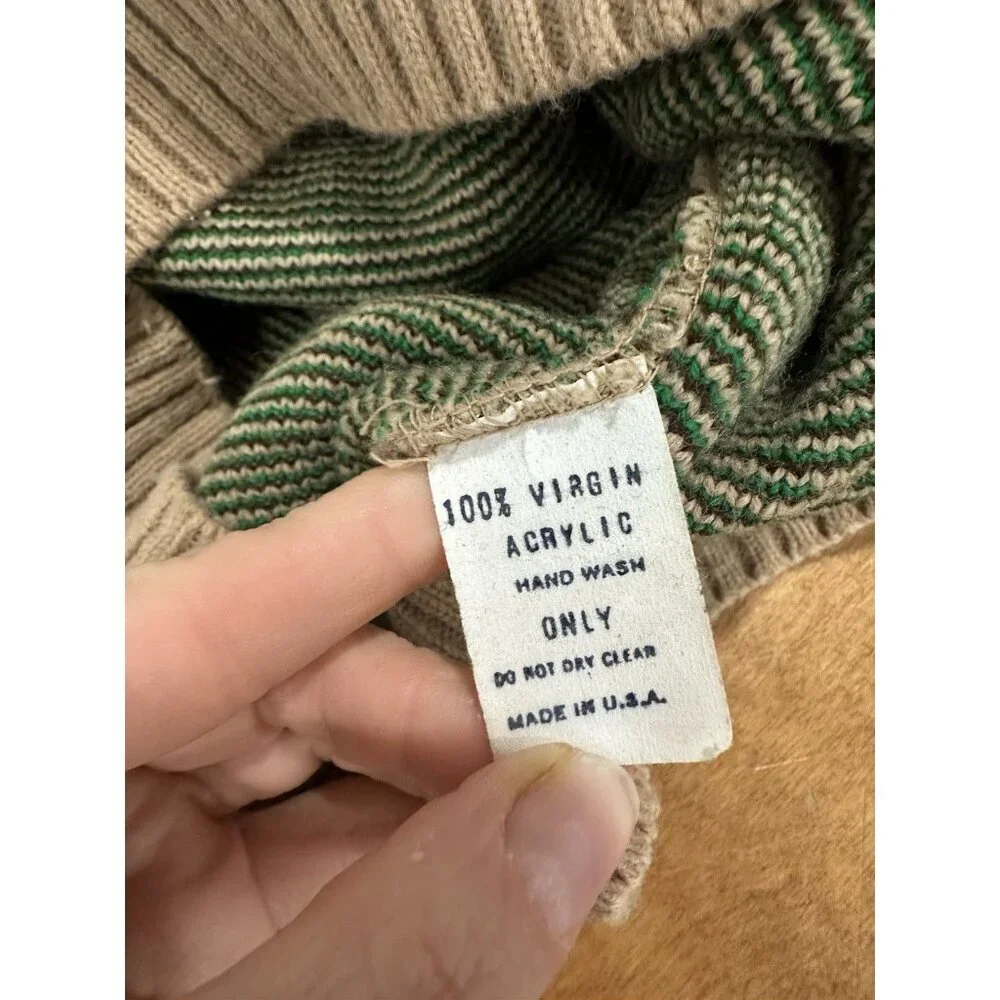 Vintage H Bar Ranchwear Horse Sweater - Picture 4 of 6